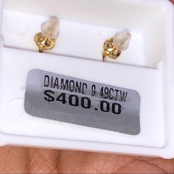 Real Diamond earrings custom made best gift sale! - Picture 5 of 7